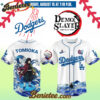 All Team MLB Los Angeles Dodgers x Demon Slayer Tomioka Giyu Baseball Jersey 2025