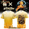 All Team MLB Los Angeles Dodgers x Demon slayer Agatsuma Zenitsu Tshirt v1