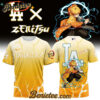 All Team MLB Los Angeles Dodgers x Demon slayer Agatsuma Zenitsu Tshirt v2
