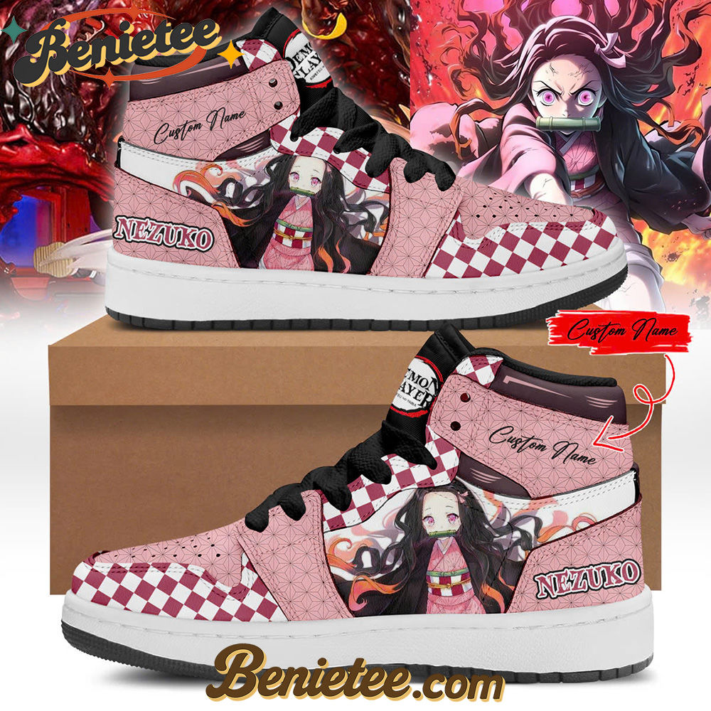 Los Angeles Dodgers x Demon slayer Sneakers Air Jordan High Top Shoes v1 Los Angeles Dodgers x Demon slayer Sneakers Air Jordan High Top Shoes v1