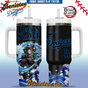 All Team MLB Los Angeles Dodgers x Demon slayer Stanley Tumbler 40oz v3