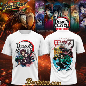 All Team MLB Los Angeles Dodgers x Demon slayer Tshirt v1