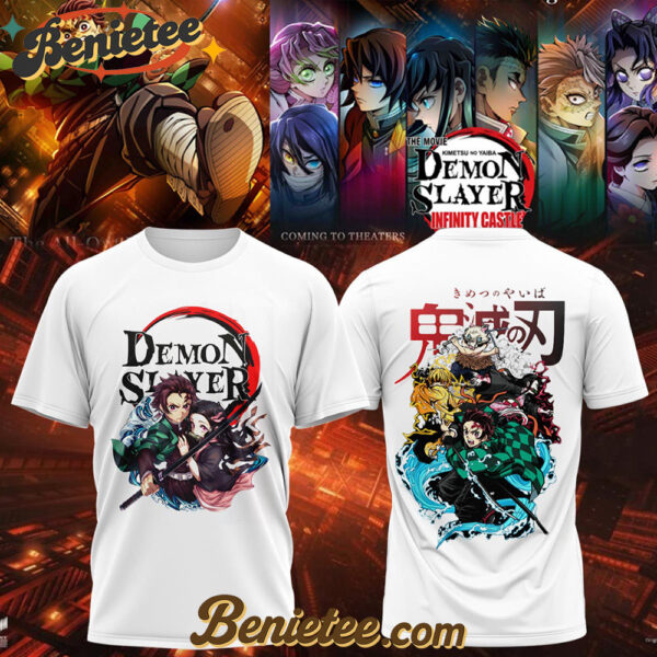 All Team MLB Los Angeles Dodgers x Demon slayer Tshirt v1
