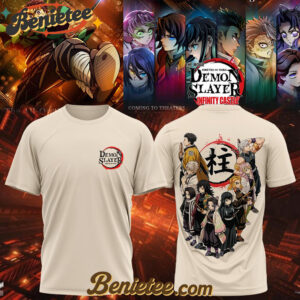 All Team MLB Los Angeles Dodgers x Demon slayer Tshirt v2