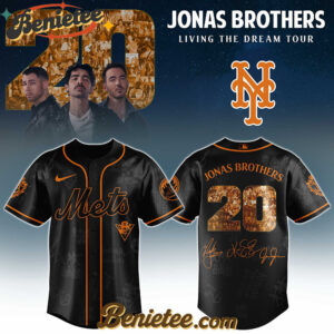 All Team MLB New York Mets x Jonas Brothers Tour 2025 Baseball Jersey Editions Limited