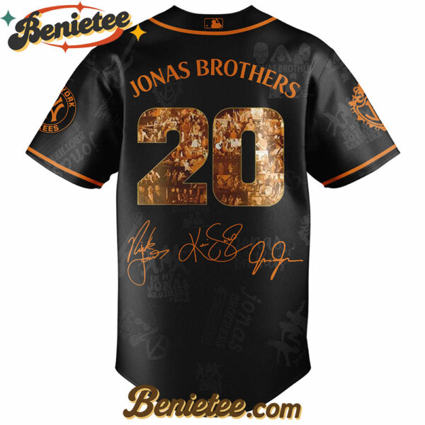 All Team MLB New York Yankees x Jonas Brothers Tour 2025 Baseball Jersey Editions Limited
