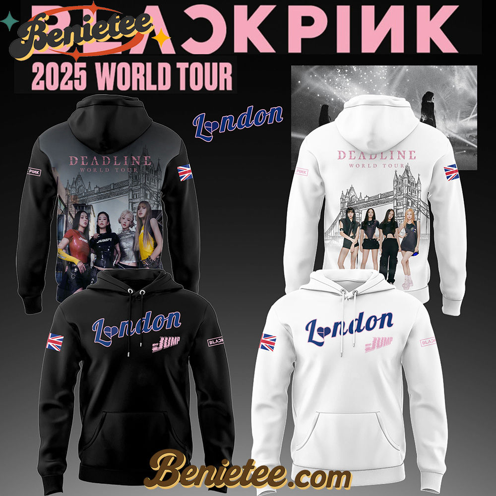 Blackpink 2025 London World Tour Hoodie Blackpink 2025 London World Tour Hoodie