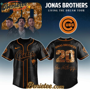 Chicago Cubs All Team MLB x Jonas Brothers Tour 2025 Baseball Jersey Editions Limited