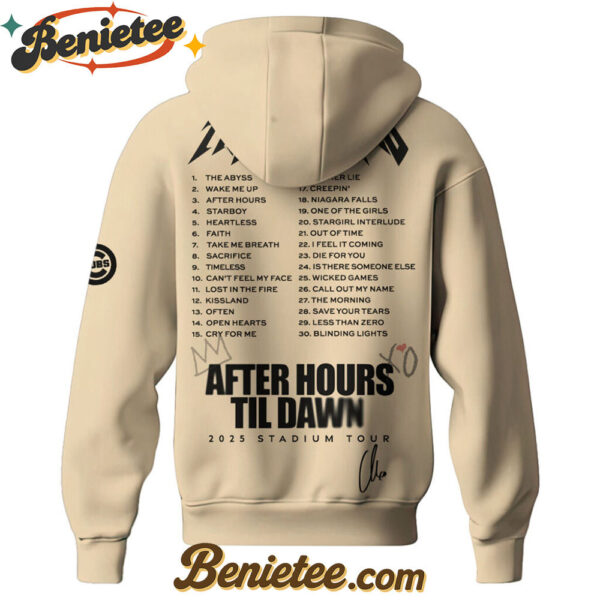 Chicago Cubs x The Weeknd After Hours Til Dawn Hoodie Limited Edition