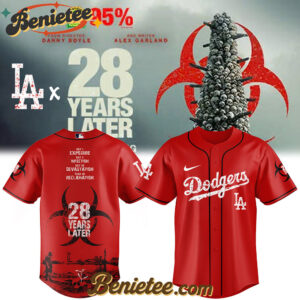 Los Angeles Dodgers x 28 Years Later Limited Baseball Jersey 2 2025