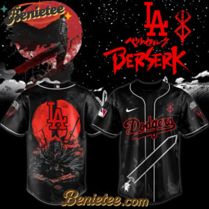Los Angeles Dodgers x Berserk Limited Edition Baseball Jersey 2025