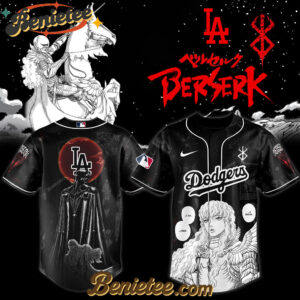 Los Angeles Dodgers x Berserk Limited Edition Griffith Baseball Jersey 2025