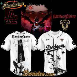 Los Angeles Dodgers x Black Clover Limited Baseball Jersey 2 2025