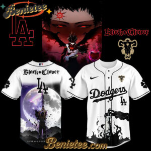 Los Angeles Dodgers x Black Clover Limited Baseball Jersey 2 2025