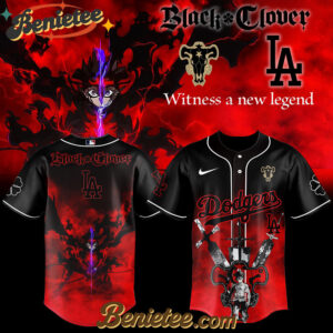 Los Angeles Dodgers x Black Clover Limited Baseball Jersey 2025