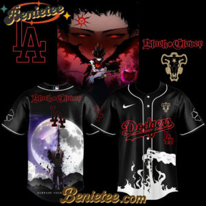 Los Angeles Dodgers x Black Clover Limited Baseball Jersey 2025