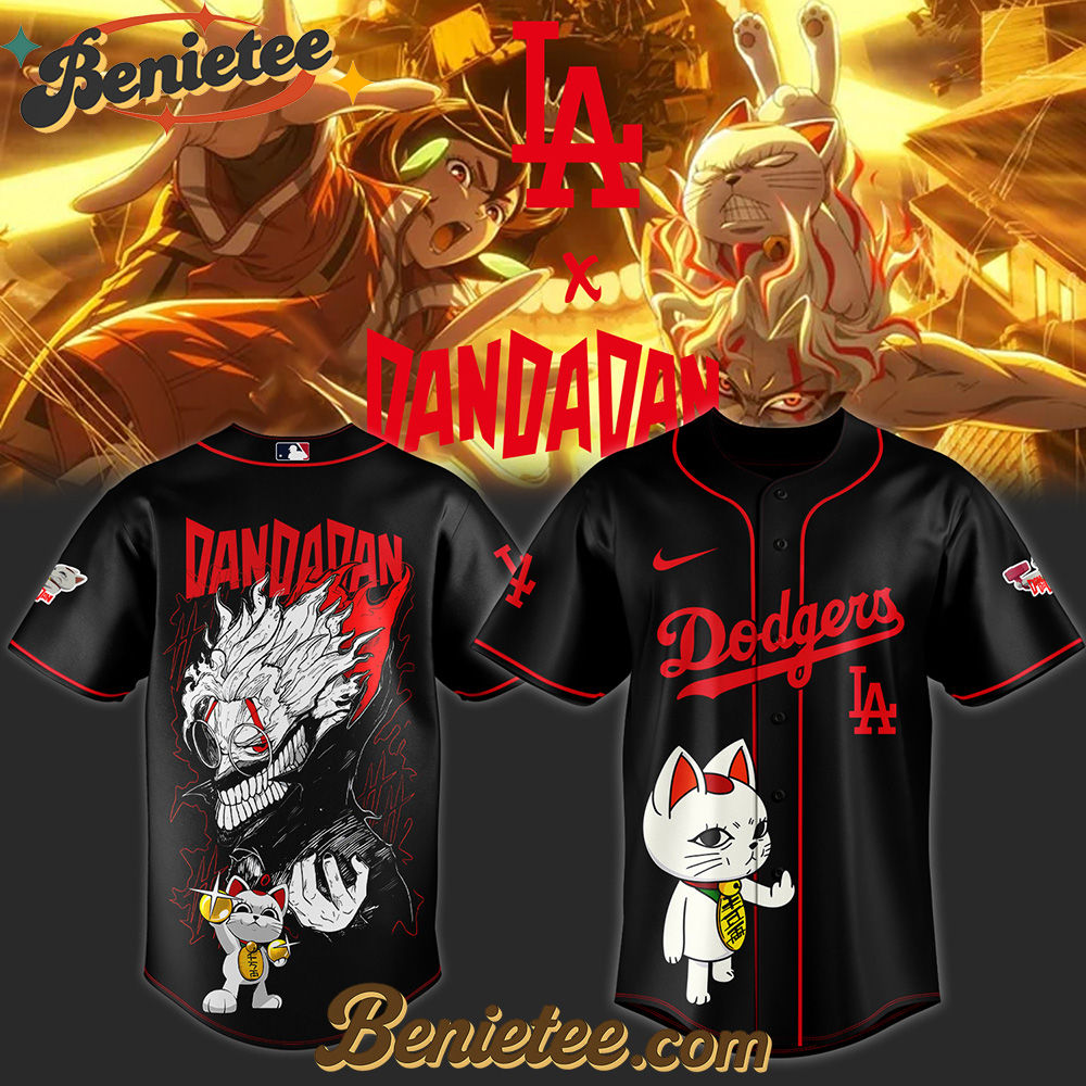 Los Angeles Dodgers x Dandadan Limited Baseball Jersey 2025 Los Angeles Dodgers x Dandadan Limited Baseball Jersey 2025
