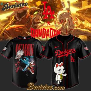 Los Angeles Dodgers x Dandadan Limited Baseball Jersey 3 2025