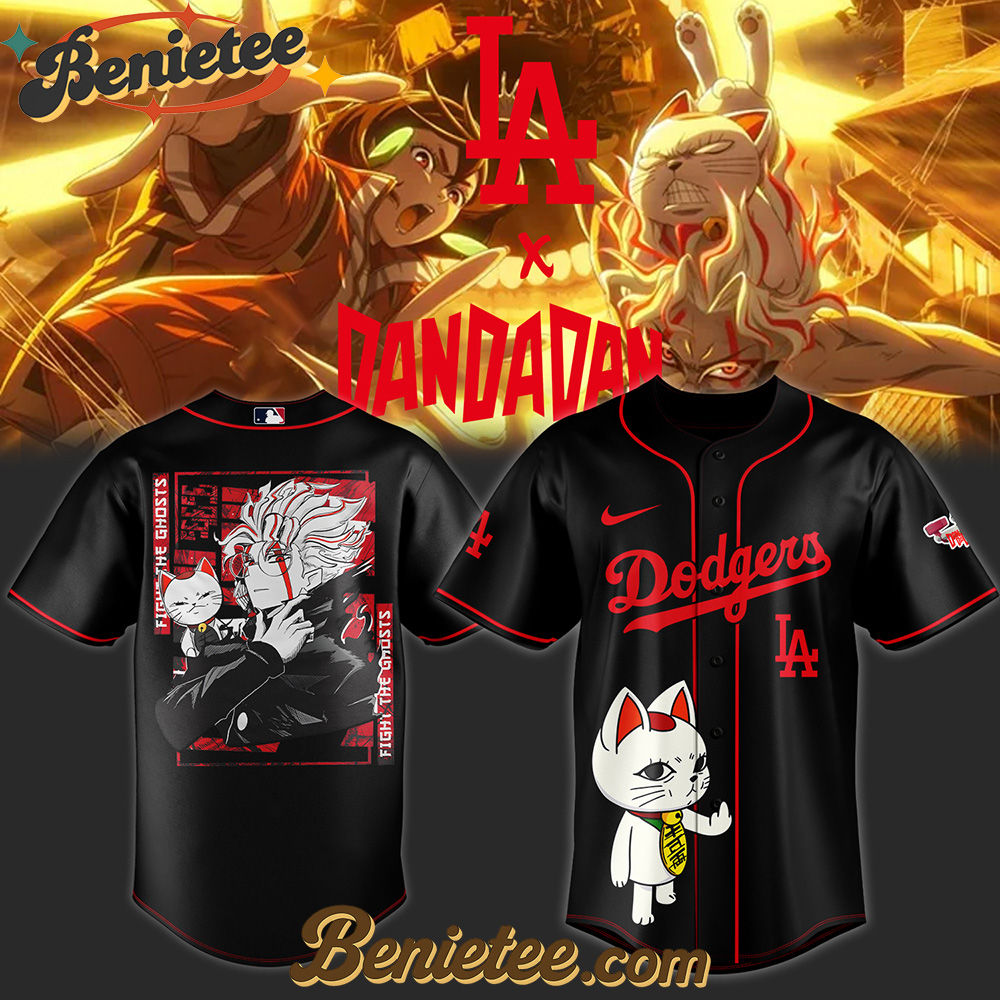 Los Angeles Dodgers x Dandadan Limited Baseball Jersey 5 2025 Los Angeles Dodgers x Dandadan Limited Baseball Jersey 5 2025