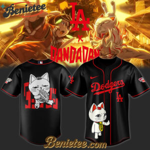 Los Angeles Dodgers x Dandadan Turbo Baba Limited Baseball Jersey 2025
