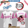 Los Angeles Dodgers x Demon Slayer Kamado Nezuko Baseball Jersey 2025