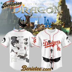 Los Angeles Dodgers x How to Train Your Dragon Limited Baseball Jersey 2025