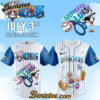 Los Angeles Dodgers x ONE PIECE Night Limited Luffy Gear 5 Baseball Jersey 2025