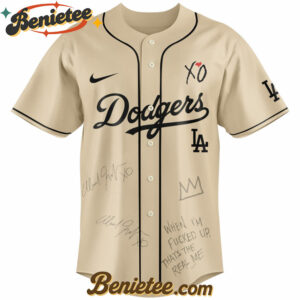 Los Angeles Dodgers x The Weeknd After Hours Til Dawn Baseball Jersey Limited Edition