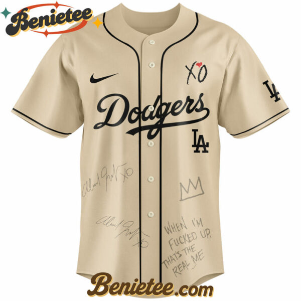Los Angeles Dodgers x The Weeknd After Hours Til Dawn Baseball Jersey Limited Edition