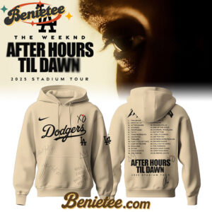 Los Angeles Dodgers x The Weeknd After Hours Til Dawn Hoodie Limited Edition
