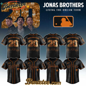 MLB x Jonas Brothers Tour 2025 Jersey Editions Limited