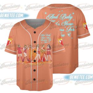 Life of a Showgirl Jersey, Unisex Heavy Cotton Baseball Jersey, TLOAS, TS12