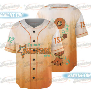 In My Showgirl Era Baseball Jersey, Showgirl Shirt, New Album Music Shirt, Country Music Fan Jersey