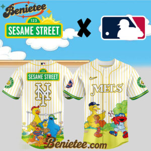 New York Mets x Sesame Street Baseball Jersey 2025 New