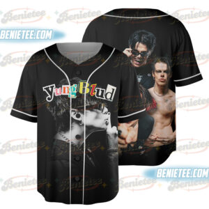 Yungblud Idols World Tour Baseball Jersey, 2025 Concert Dates Tee, Rock Artist Tour Merch, Grunge Aesthetic Music Fan Shirt