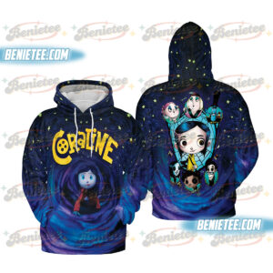 Coquette Halloween Hoodie 3D, Bow Movie Eyes 3D, Fantasy Horror Movie Tee, Scary Movie Fan Shirt, Halloween Cartoon Character T-shirt