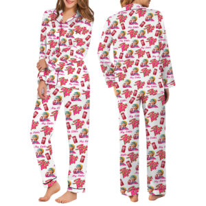 Baby Dr Pepper Pajamas Set Long, My Little Soda Pop Baby Pajamas, Saja Boys Shirt, Kpop Demon Hunters Merch