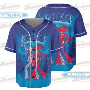 Zombiegirl MAYHEM Lady Gaga Baby Tee Seamless Baseball Jersey