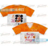 Taylor Swift The Life of a Showgirl Croptop Jersey, New Album 2025 Concert Football Jersey, Pink Tour Merch