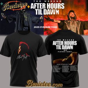 The Weeknd After Hours Till Dawn Tour 2025 TShirts v2