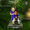 Custom Buffalo Football Christmas Ornament Josh Allen Stefon Diggs Step Brothers Bills Funny Shape Ornament