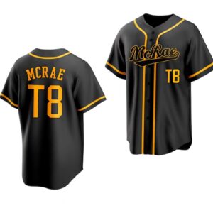 Tate Mcrae T8 Retro Concert Music 2025 Fan Gif Baseball Jersey 3D Unisex