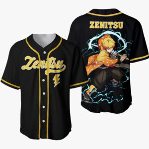Zenitsu Baseball Jersey, Dempn Slayer Jersey