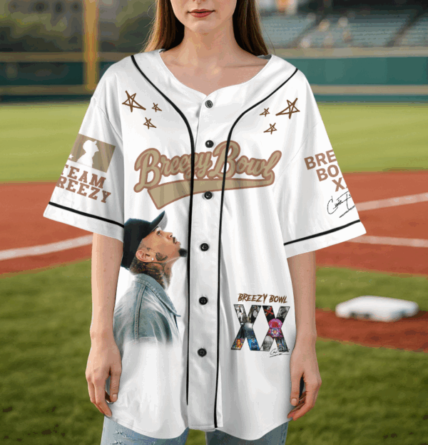 chris brown baseball jersey