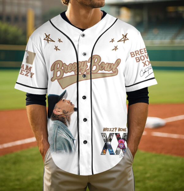 chris brown baseball jersey