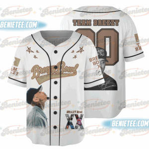 chris brown baseball jersey