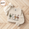 Just A Jolly Goose Embroidered Shirt, Christmas Goose Shirt, Duck Christmas Shirt, Funny Xmas Sweatshirt