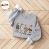 Just A Jolly Goose Embroidered Shirt, Christmas Goose Shirt, Duck Christmas Shirt, Funny Xmas Sweatshirt
