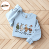 Just A Jolly Goose Embroidered Shirt, Christmas Goose Shirt, Duck Christmas Shirt, Funny Xmas Sweatshirt