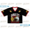 90s Style Kansas City Croptop Mesh Football, Kansas City Game Day Croptop Mesh Football (1)